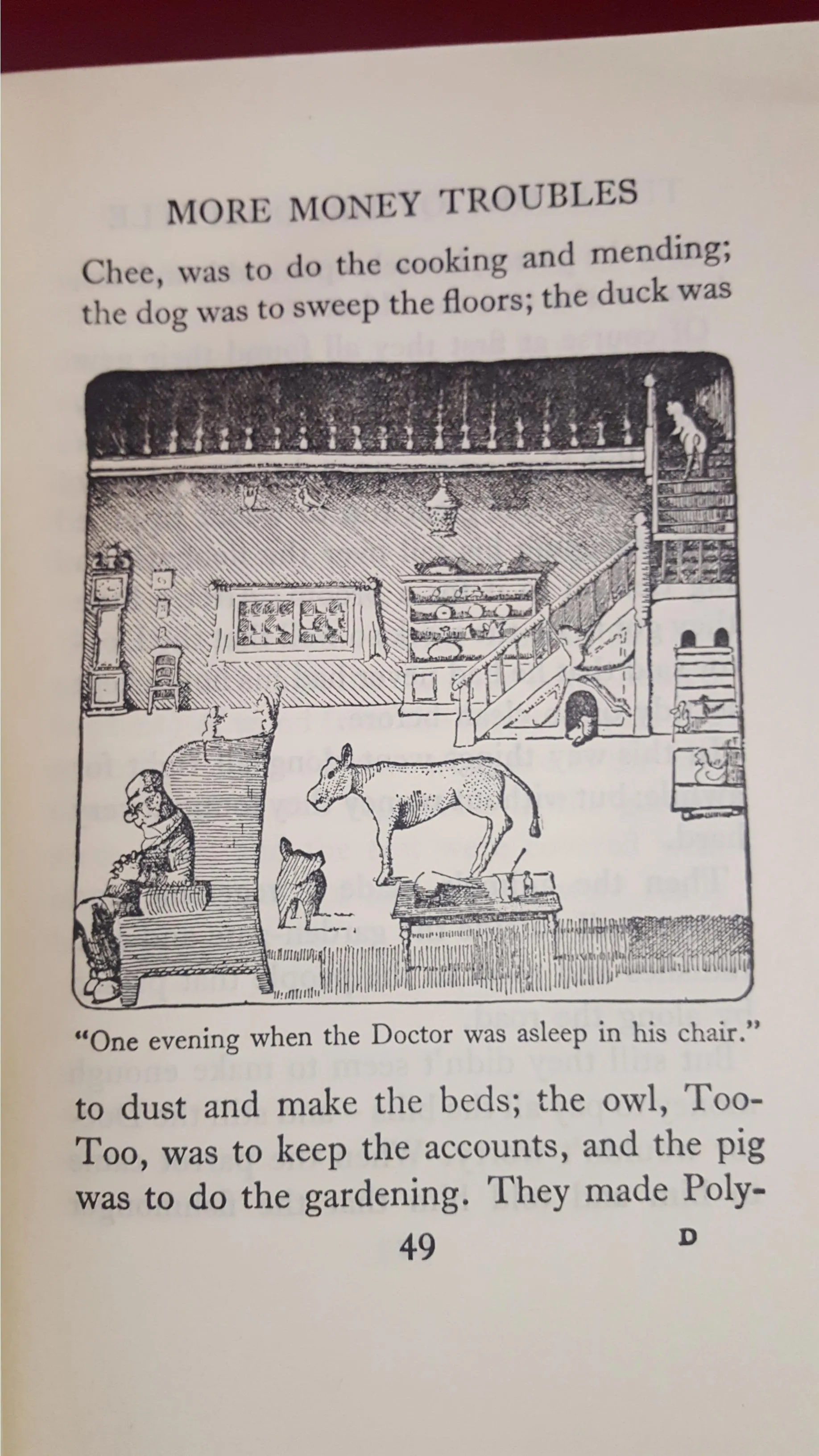 Hugh Lofting -The Adventures Of Doctor Dolittle, Jonathan Cape, 1936, 1st Omnibus Edition