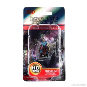 Human Warlock Male: D&D Icons of the Realms Premium Figures (W4)