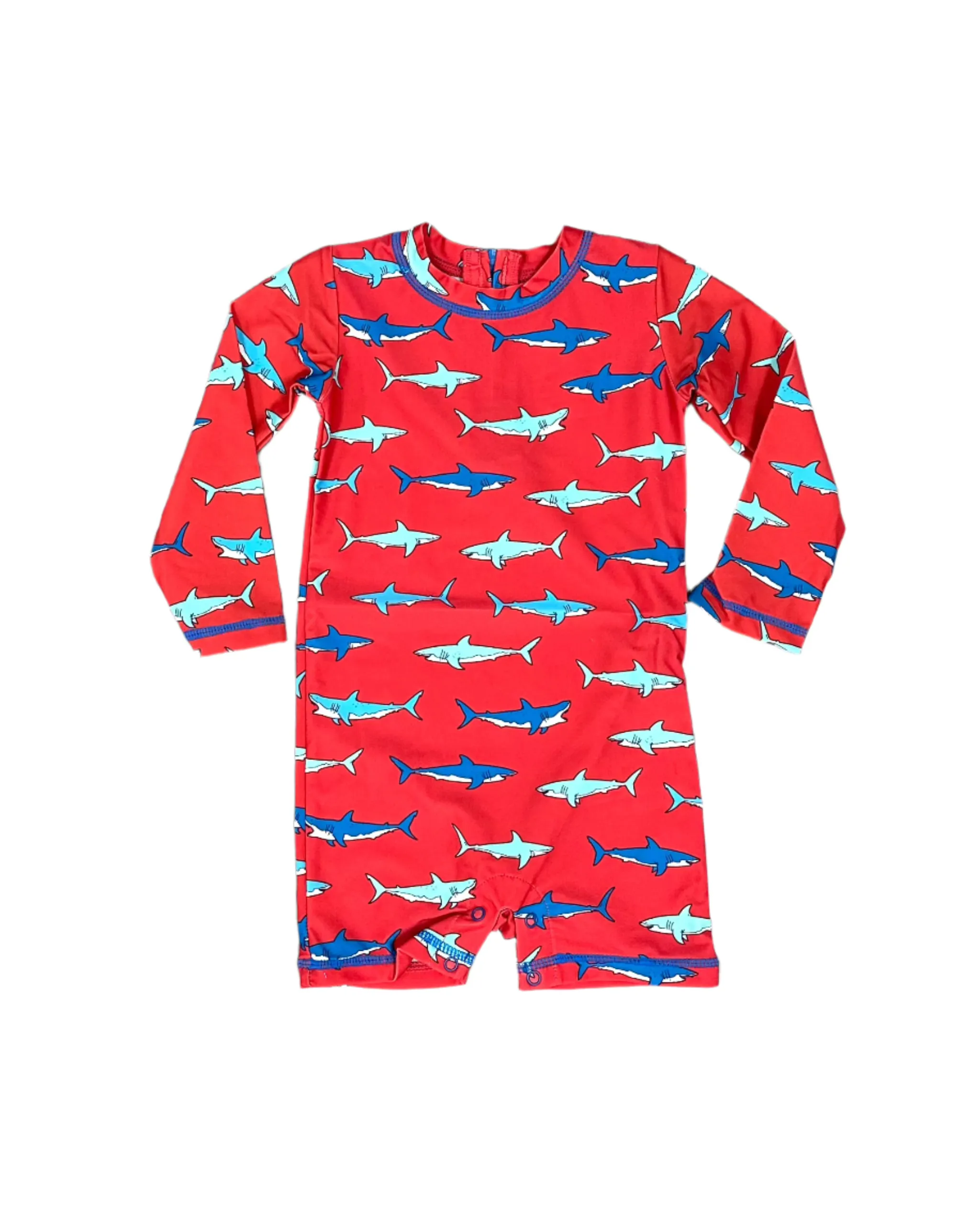 Hungry Sharks One Piece Rashguard