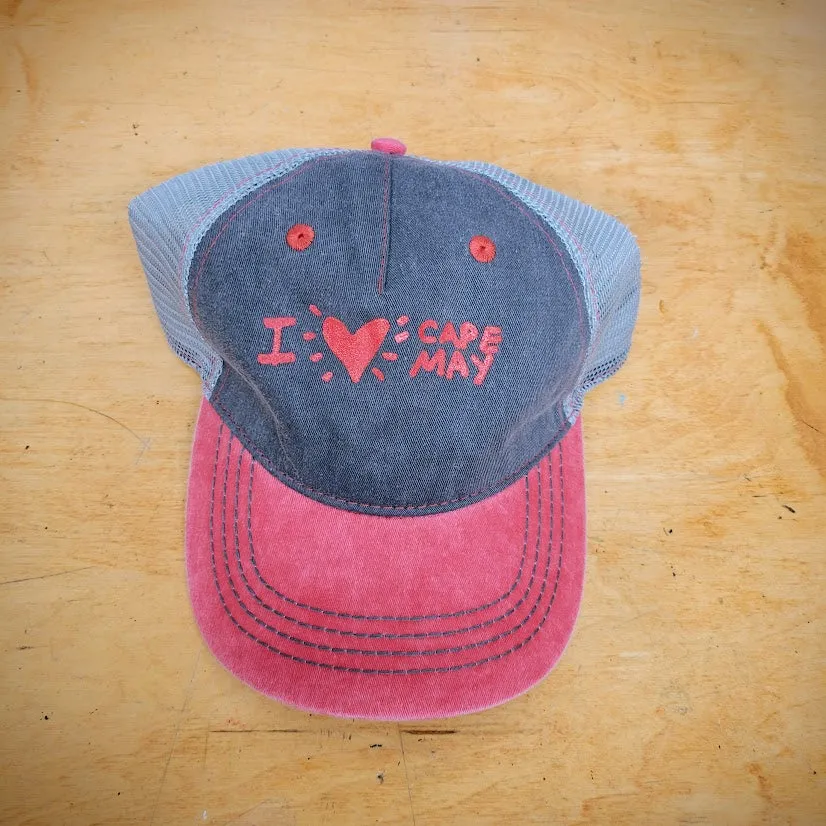 I Love Cape May Trucker Hat
