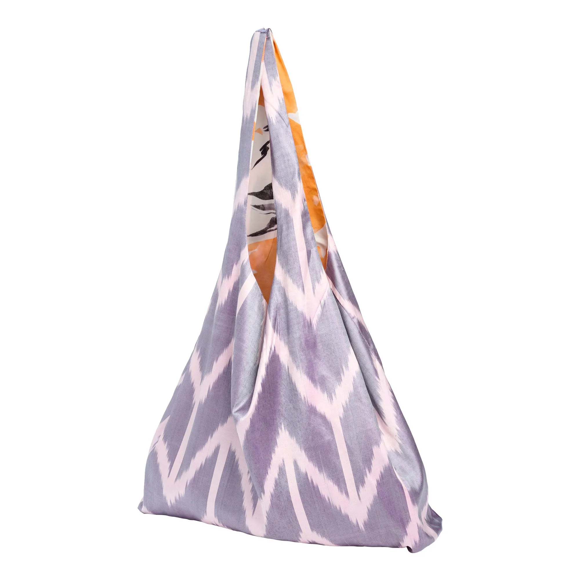 Ikat Tote - Purple Pink