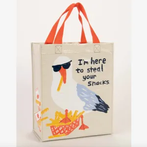 I'm Here To Steal Your Snacks Handy Tote