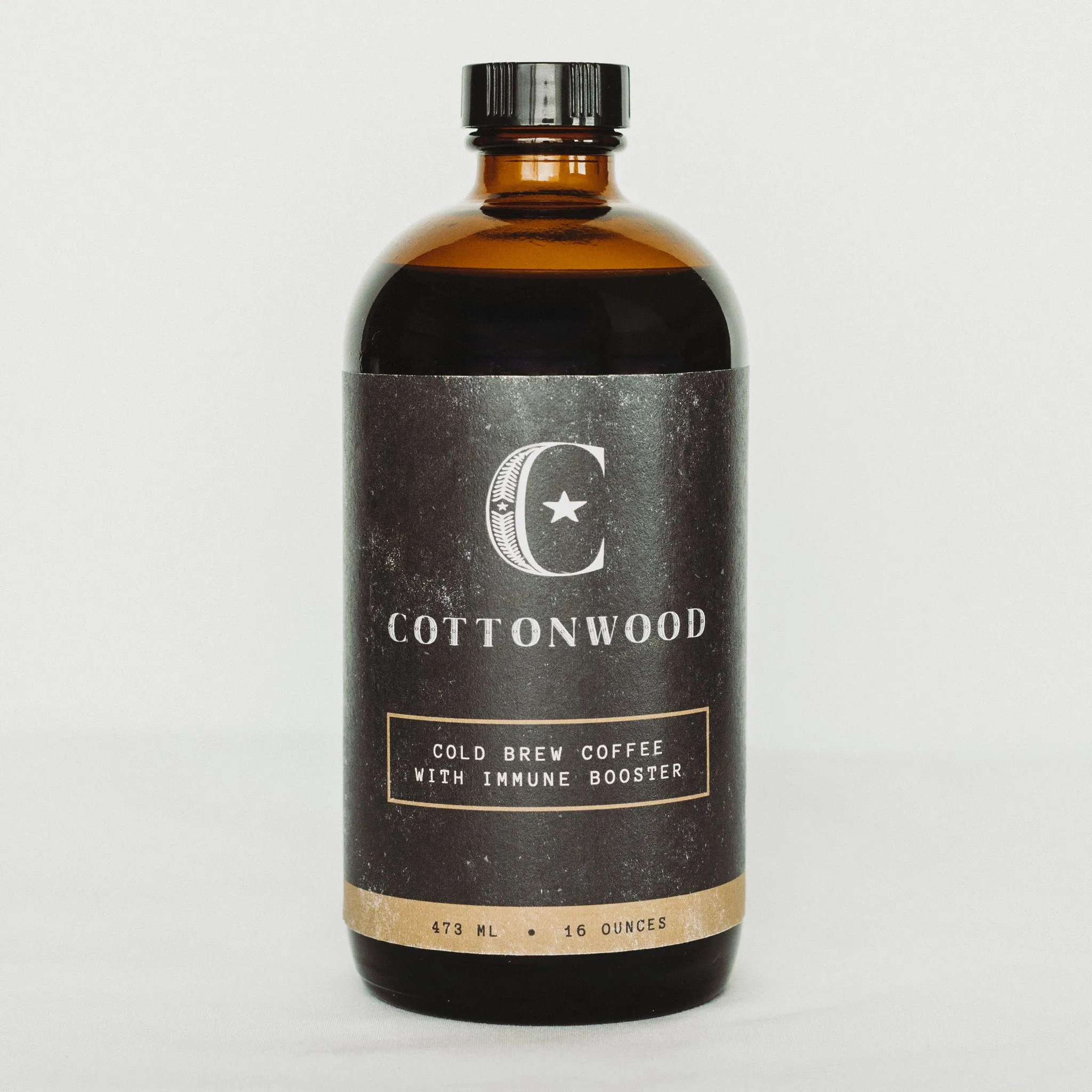 Immune Booster Cold Brew - 16oz glass bottle