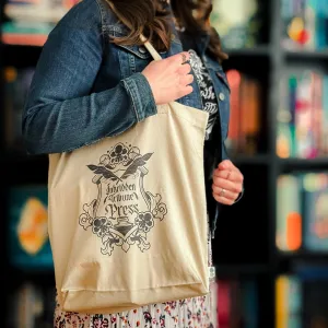 Inkridden Journalist Tote Bag — Parchment