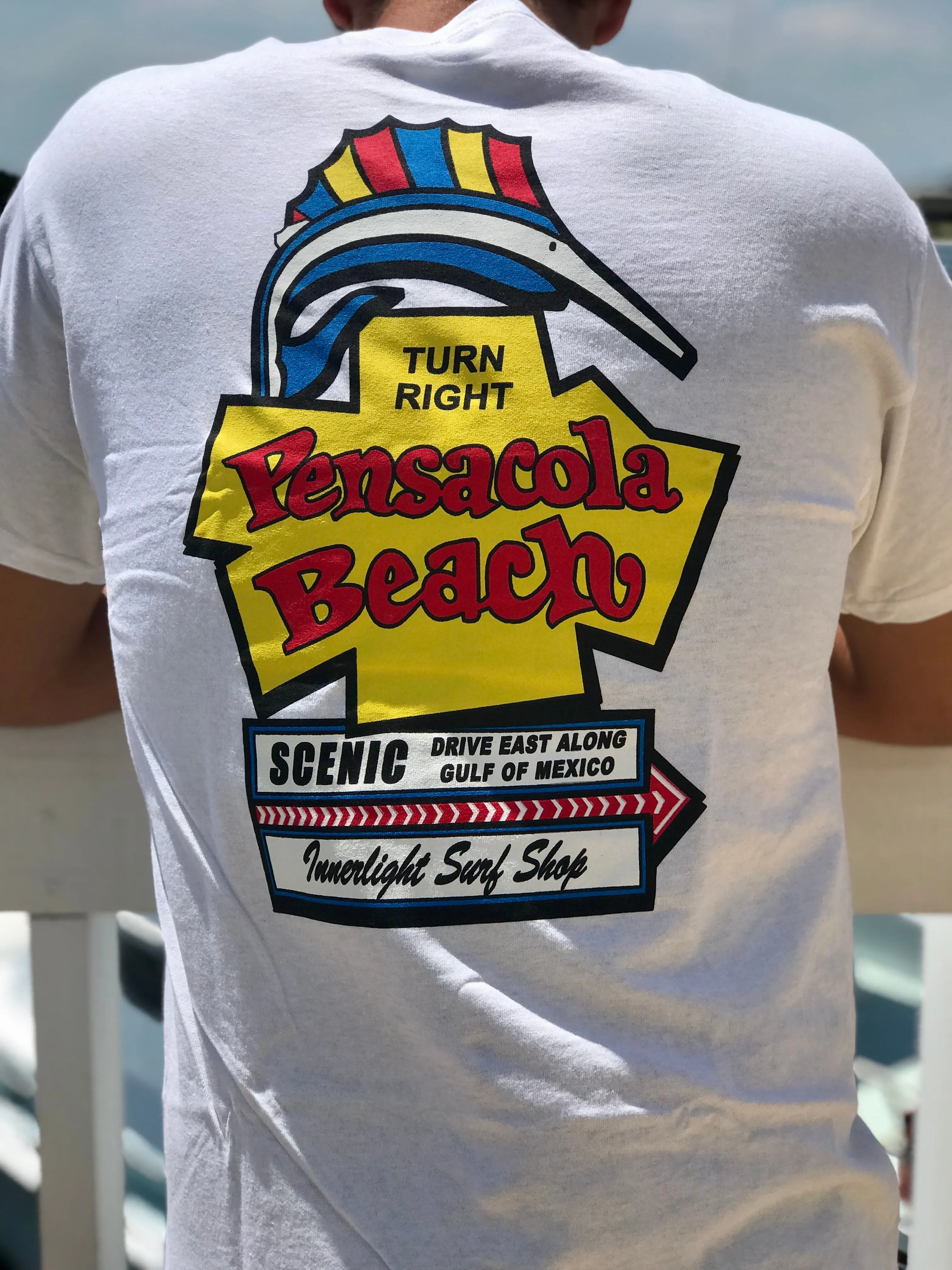 Innerlight x Pensacola Beach Sign Tee