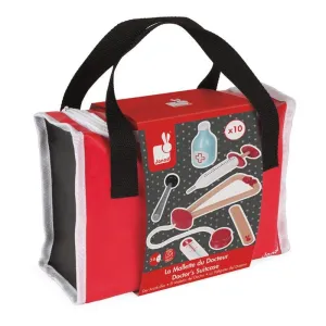 Janod Doctor Suitcase Wooden Play Set