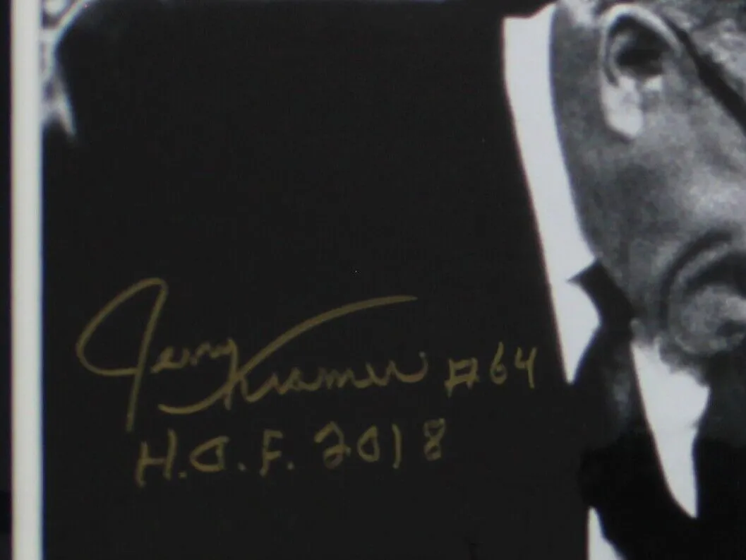 Jerry Kramer Signed Green Bay Packers Framed 16x20 NFL Photo w- HOF 2018 Insc