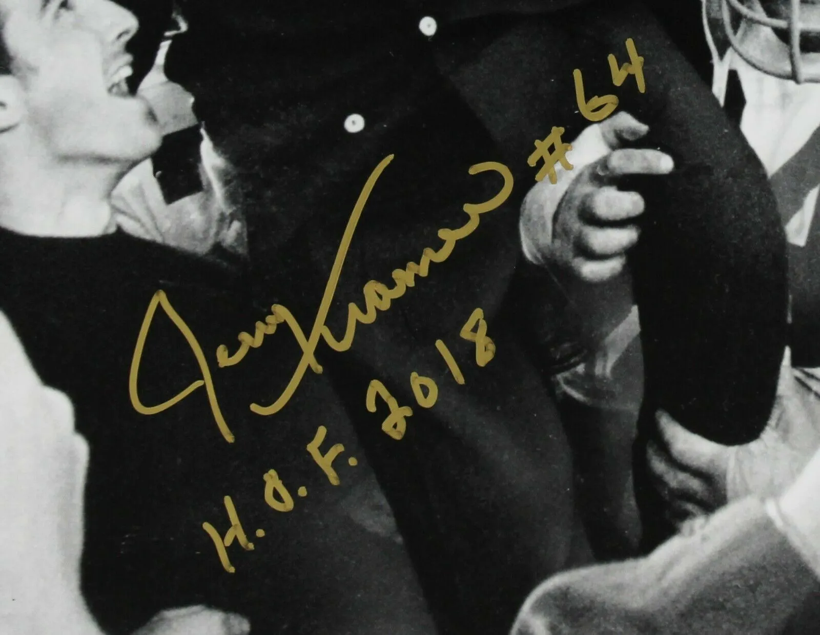 Jerry Kramer Signed Green Bay Packers Unframed 16x20 Photo - HOF 2018 Insc