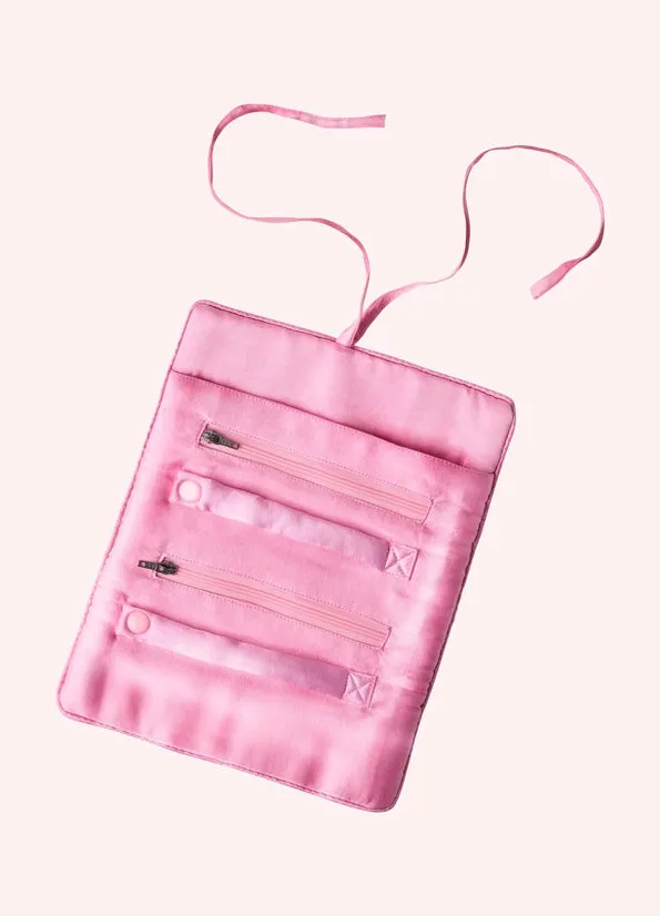 Jewelery Roll | Oriental Crane | Ochre