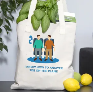 Joe On The Plane - Tote