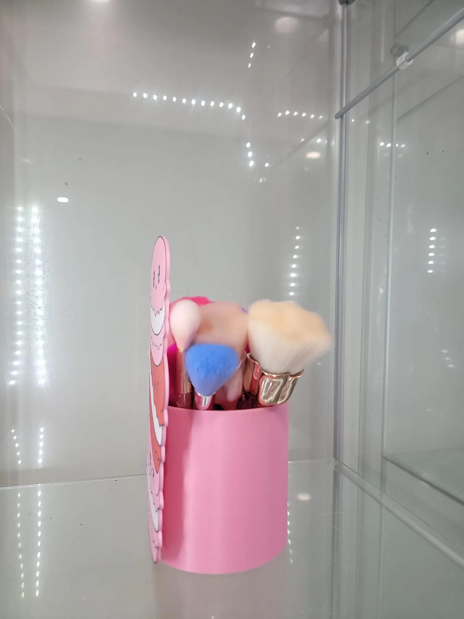 Kawaii Macaron Stack Vanity & Home Decor Makeup Organizer Brush Holder