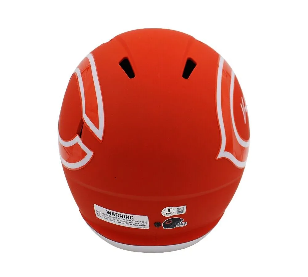Keenan Allen Signed Chicago Bears Speed Full Size AMP NFL Helmet