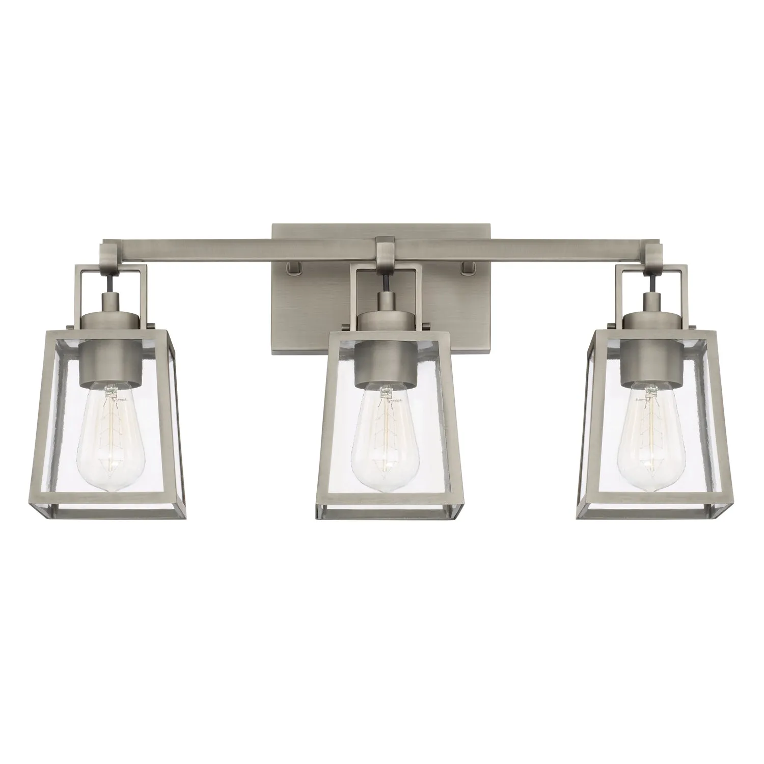 Kenner 3 Light Vanity- Antique Nickel