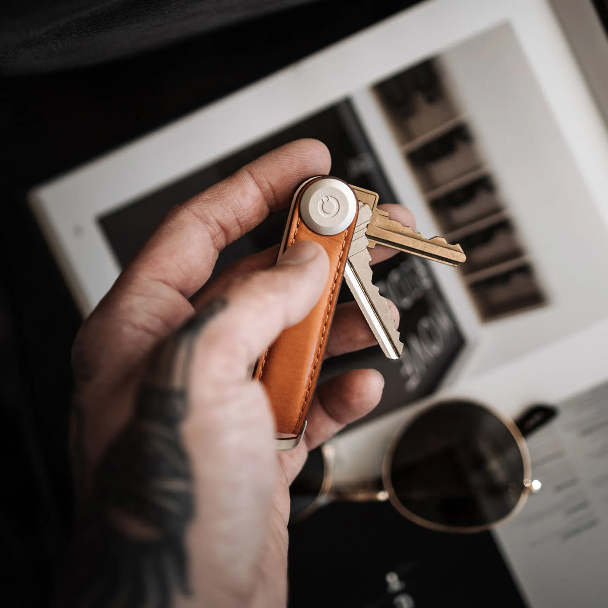 Key Organiser Leather