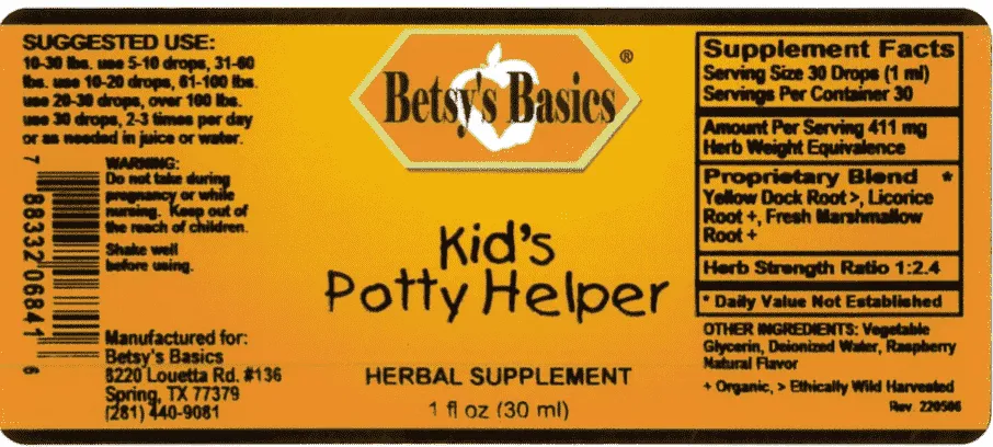 Kid's Potty Helper, 1 oz