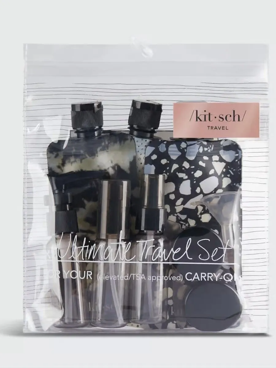 KITSCH Refillable 11 Piece Travel Set