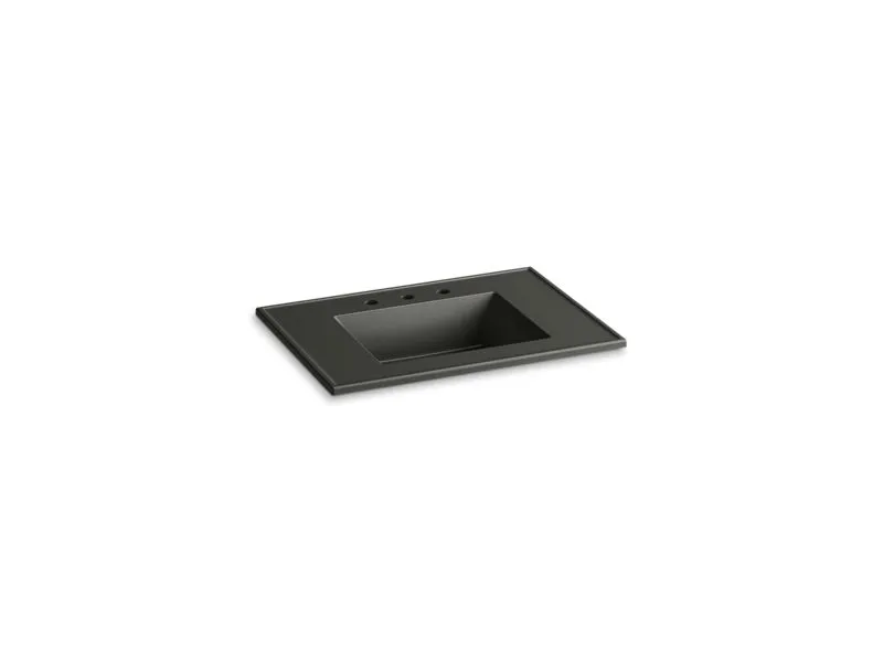 KOHLER K-2779-8 Ceramic/Impressions 31" Vitreous china vanity top with integrated rectangular sink