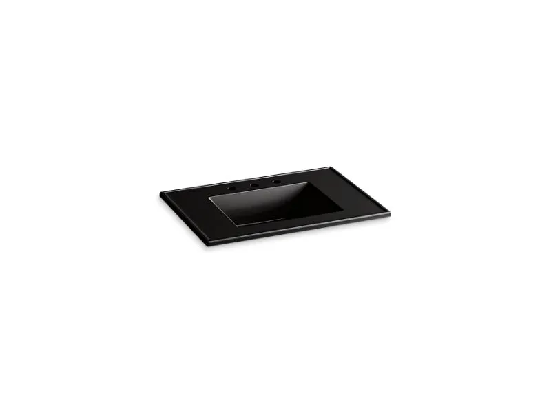 KOHLER K-2779-8 Ceramic/Impressions 31" Vitreous china vanity top with integrated rectangular sink