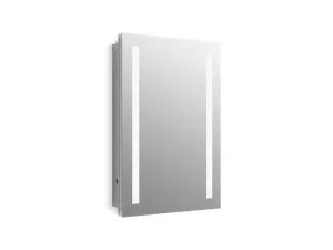 KOHLER K-99003-TL-NA Verdera lighted medicine cabinet, 20" W x 30" H