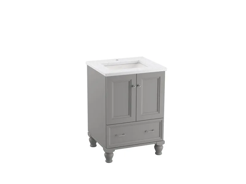KOHLER K-99514-LG Damask 24" bathroom vanity cabinet