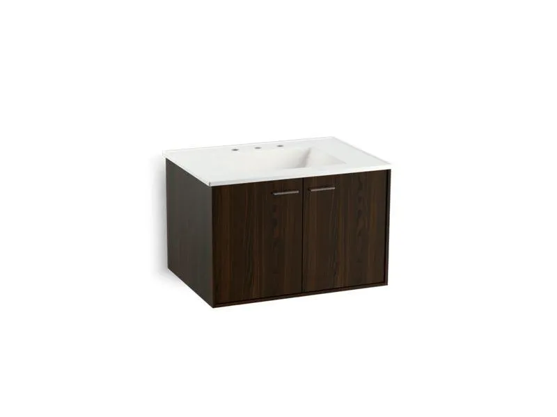 KOHLER K-99540-1WA Jute 30" wall-hung bathroom vanity cabinet with 2 doors