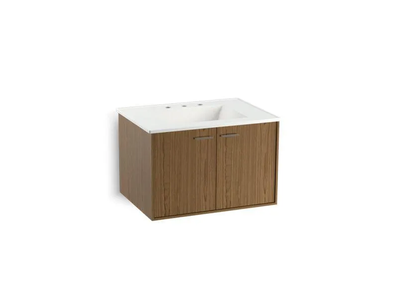 KOHLER K-99540-1WA Jute 30" wall-hung bathroom vanity cabinet with 2 doors
