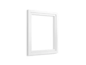 KOHLER K-99663-24 Poplin Marabou Medicine cabinet surround, 24" wide