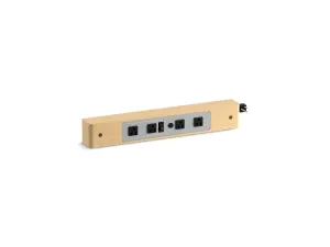 KOHLER K-99681 Tailored Vanity Collection Side-mount electrical outlets for KOHLER Tailored vanities