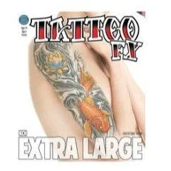 Koi Extra Large Tattoo