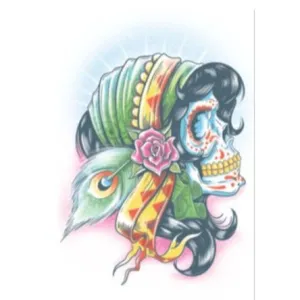 Lady Gitanos - Day of the Dead Tattoo