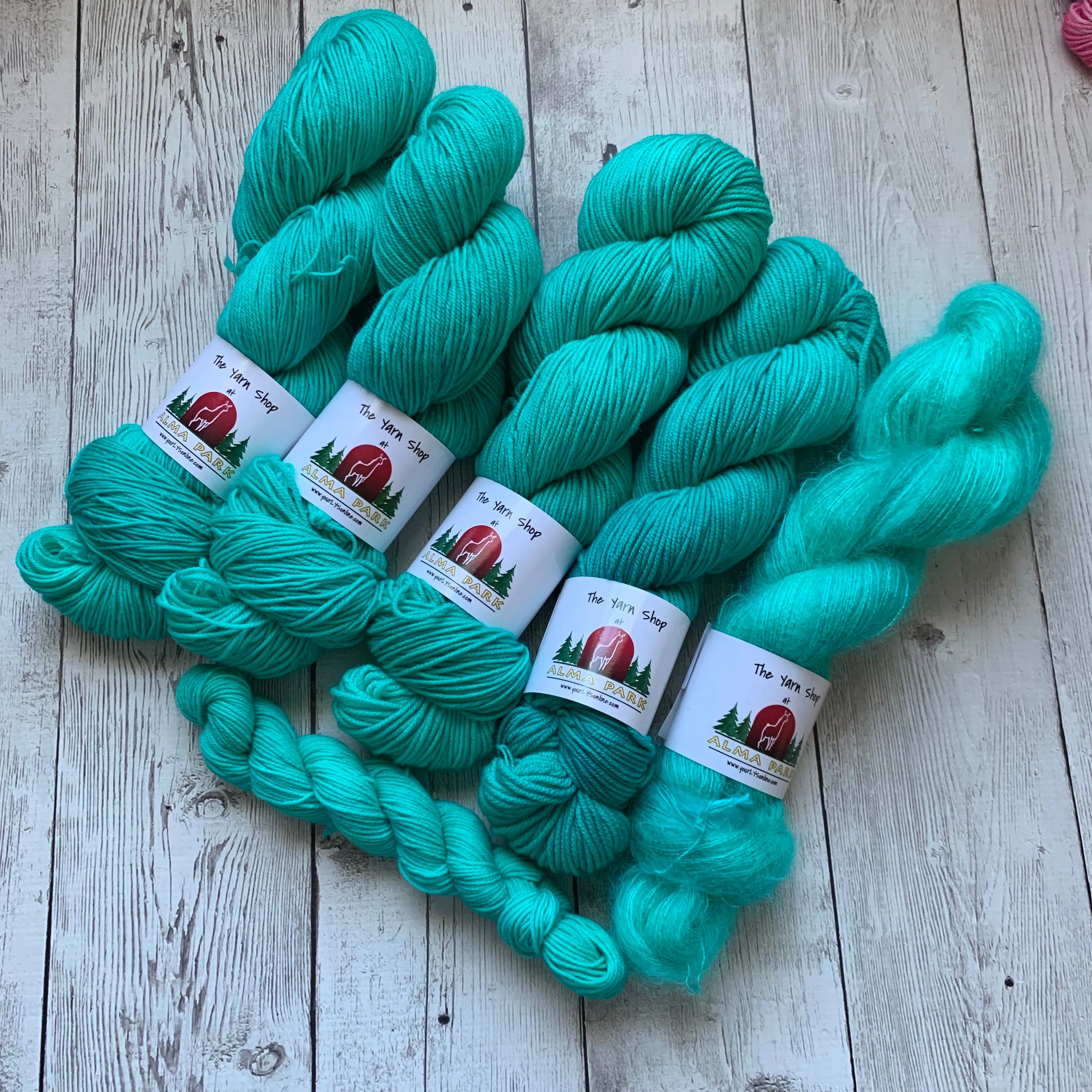 LADY OLENNA™ -  Semi-Solid - Multiple Yarn Weights  -  RTS