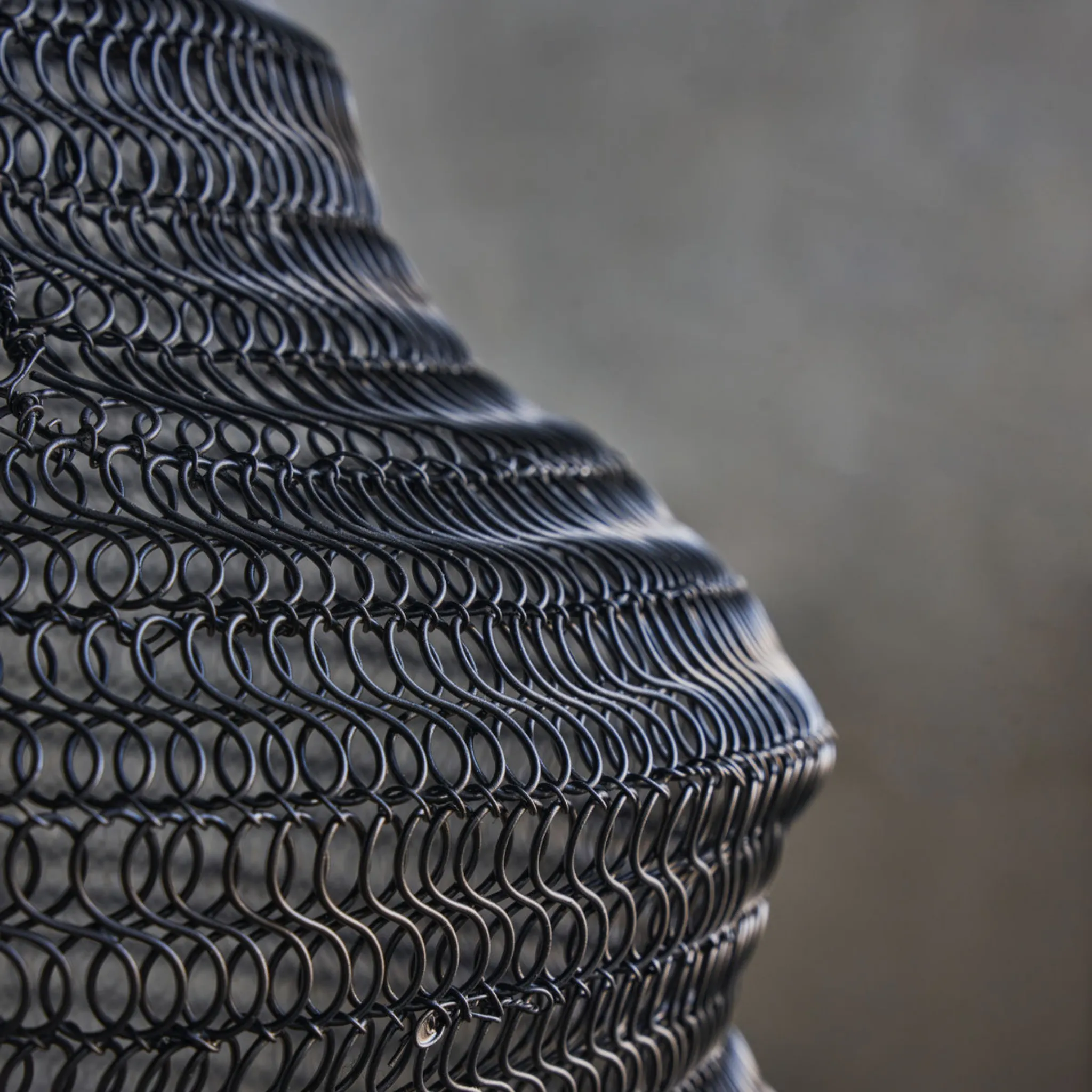 Lampe Mesh - Sort