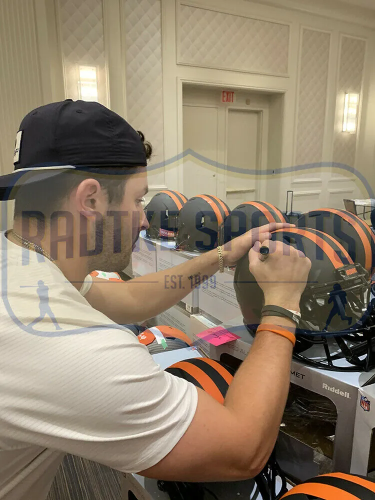 Landry, Mayfield & Beckham Signed Cleveland Browns Speed Authentic Eclipse Helme