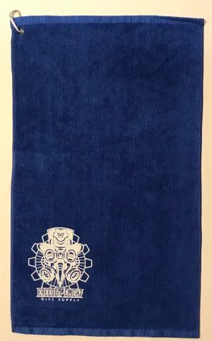 Large Disc Towel Blue