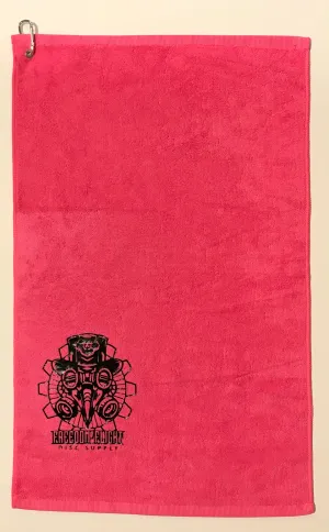 Large Disc Towel / Pink