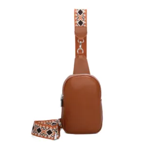 Large Sling Bag Brown