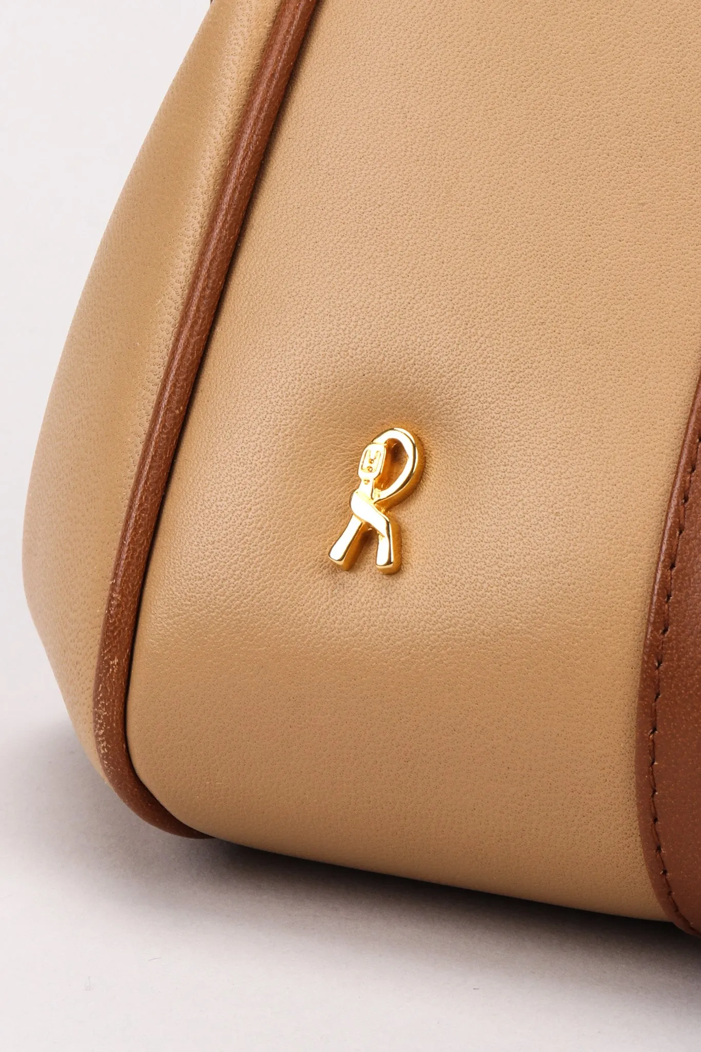 Leather & Velvet Mini Bagonghi Bag
