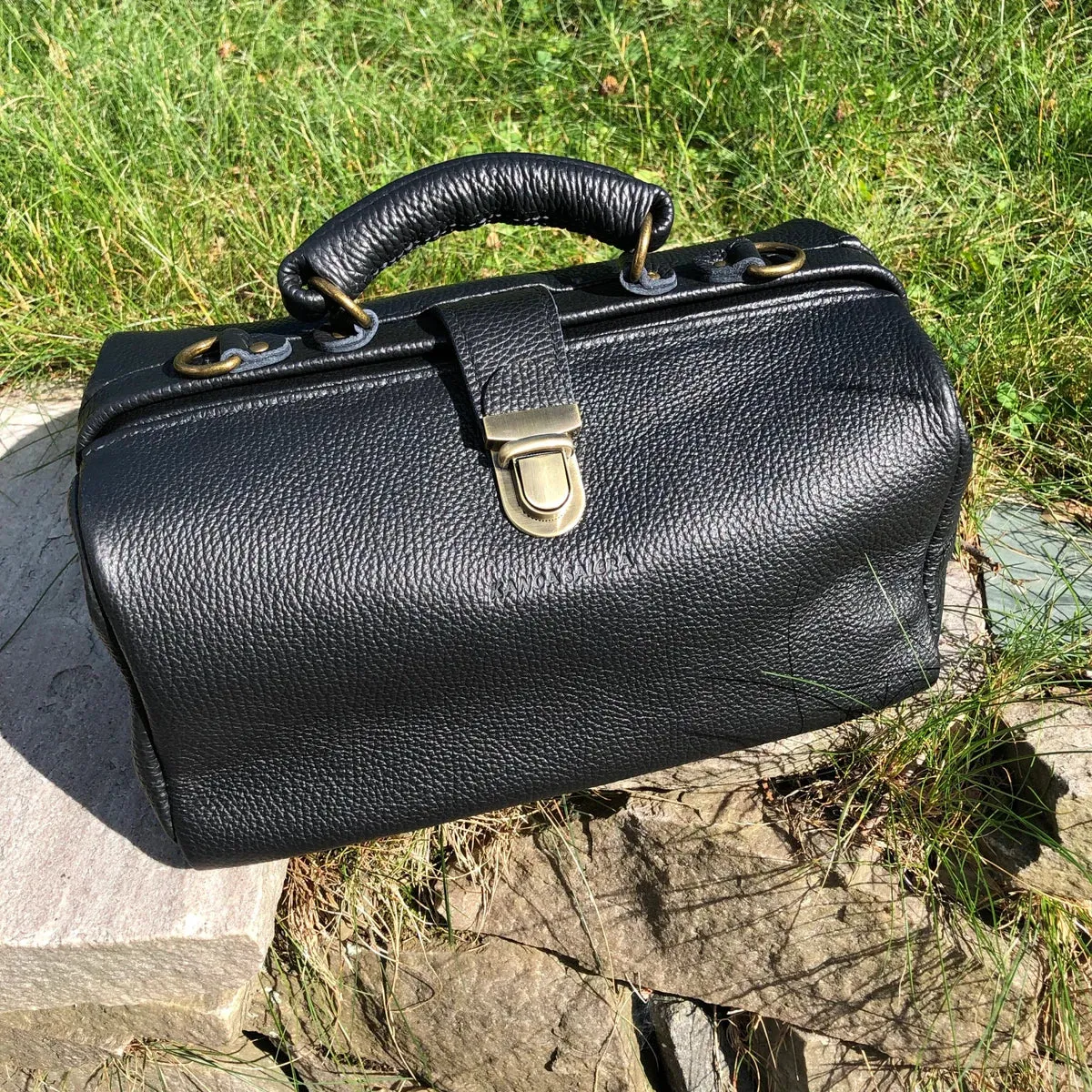 LEATHER DOCTOR BAG - MINI