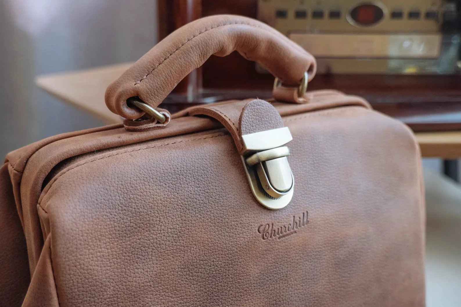 LEATHER DOCTOR BAG - MINI