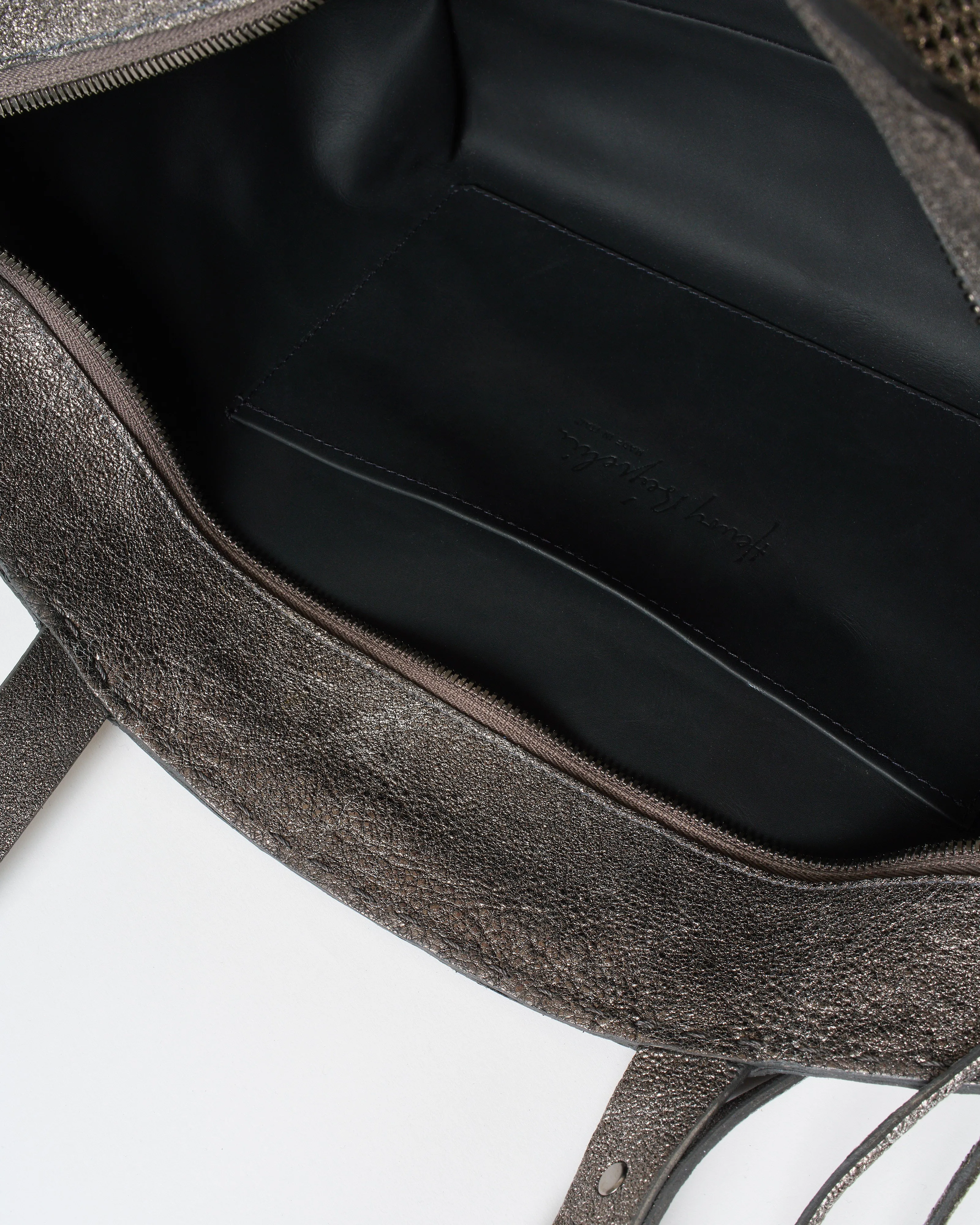 leather tote