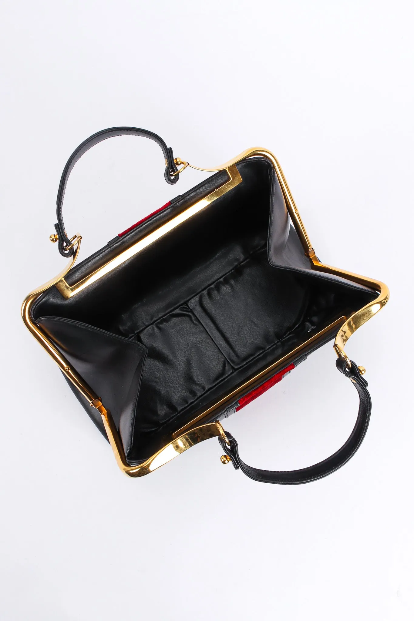 Leather Velvet Mini Doctor Bag