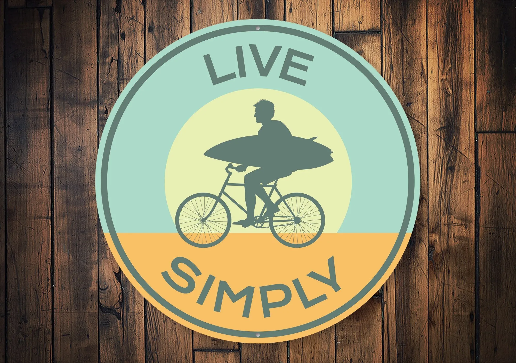 Live Simply Sign