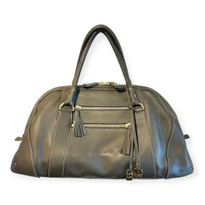 Loro Piana Bag, Olive Leather Doctor Bag