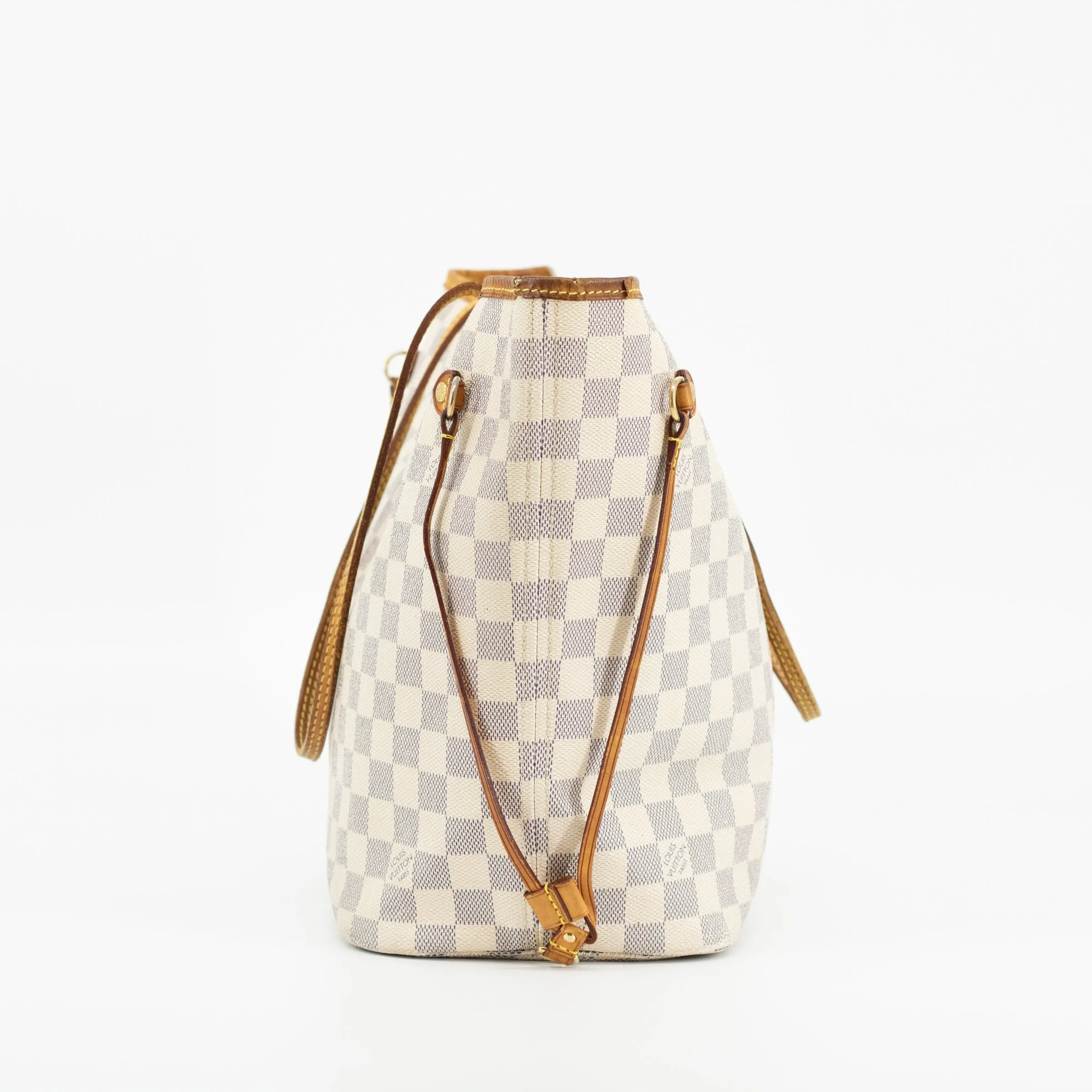 Louis Vuitton Damier Azur Neverfull MM Tote Bag  #1679