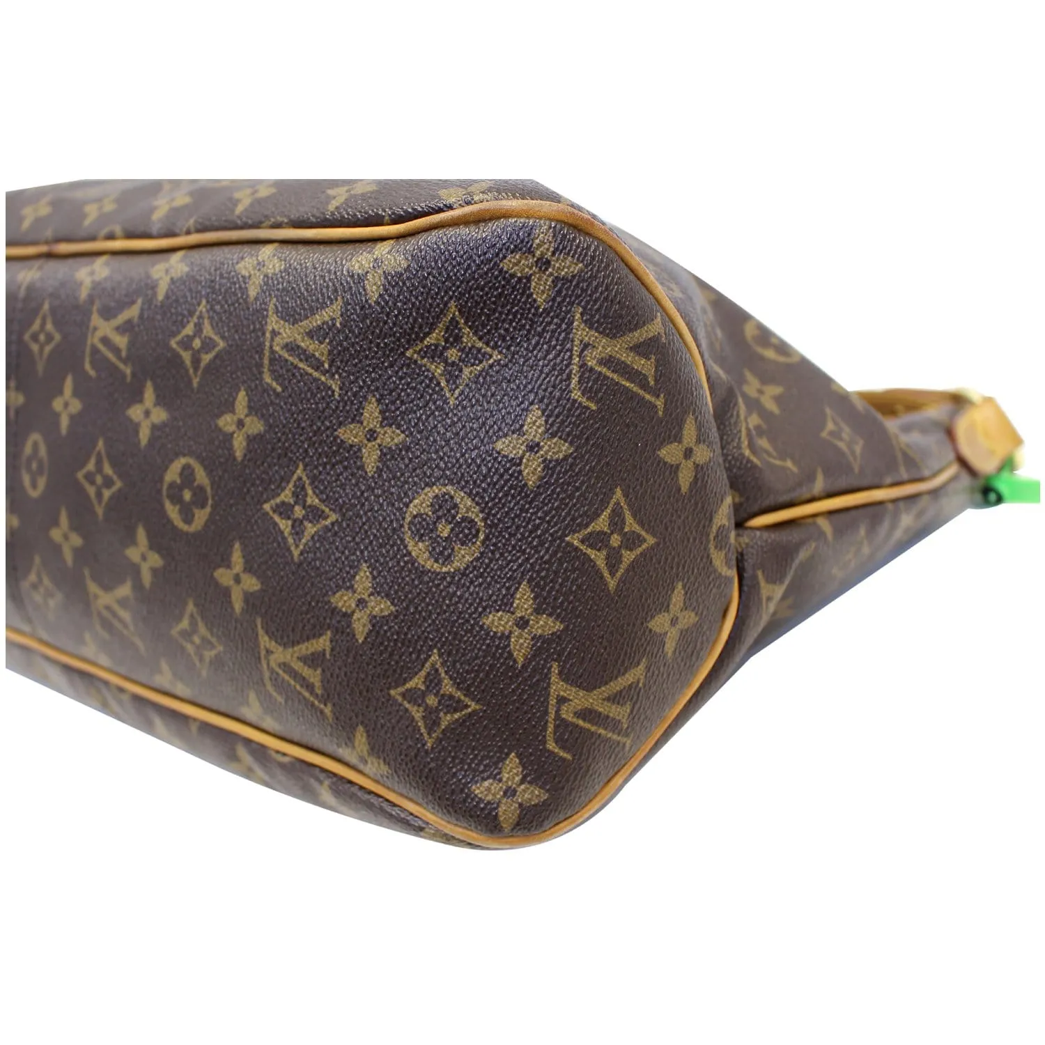 LOUIS VUITTON Delightful MM Monogram Canvas Shoulder Bag Brown