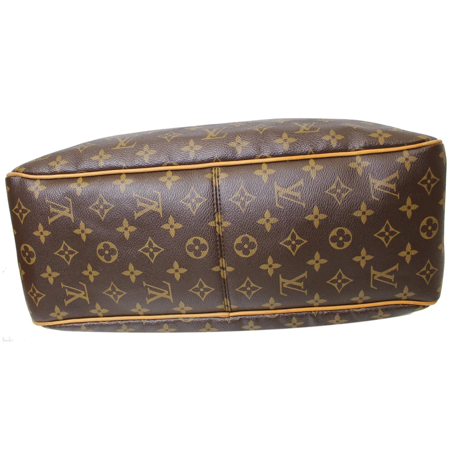 LOUIS VUITTON Delightful MM Monogram Canvas Shoulder Bag Brown