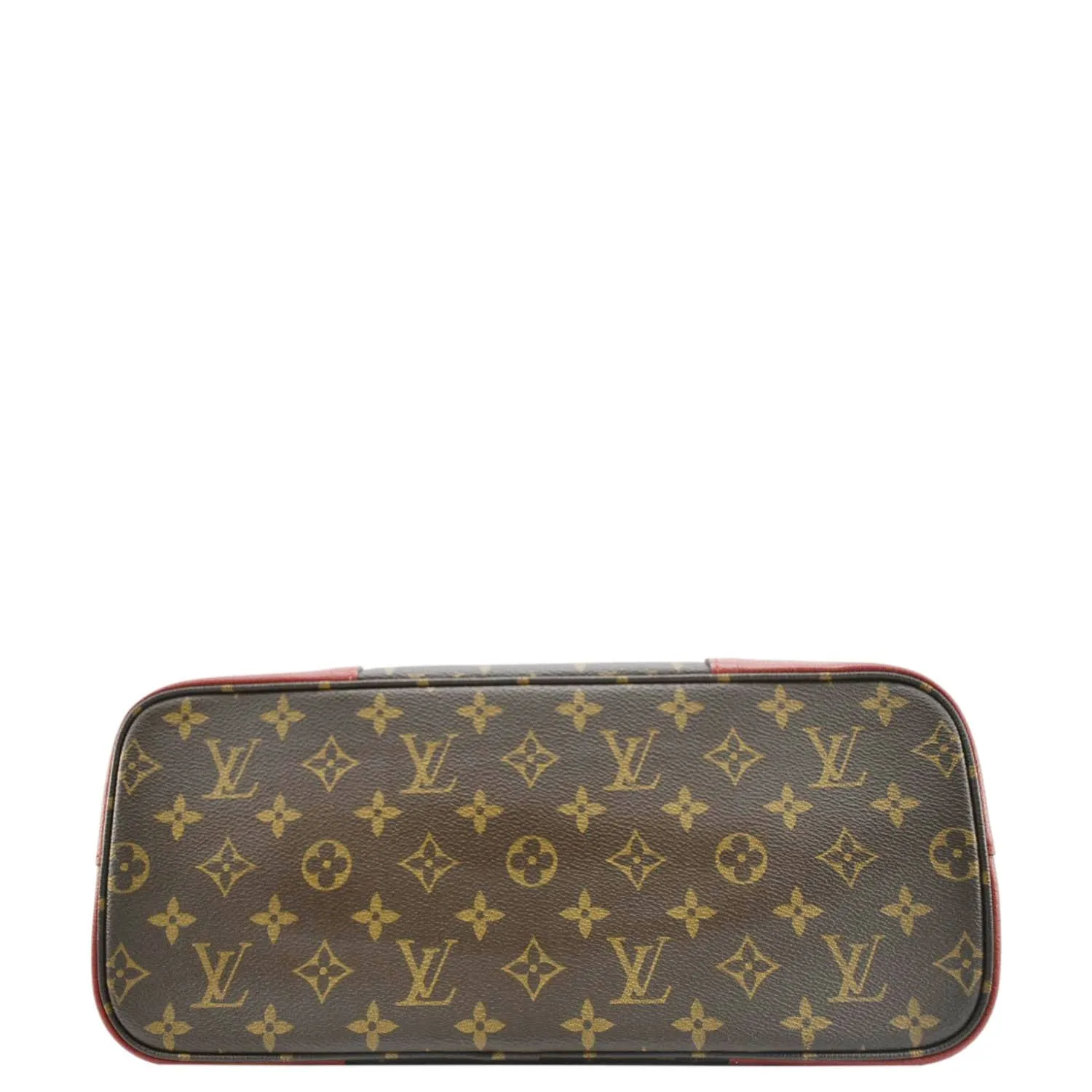 LOUIS VUITTON Flandrin Monogram Canvas Tote Shoulder Bag Cherry