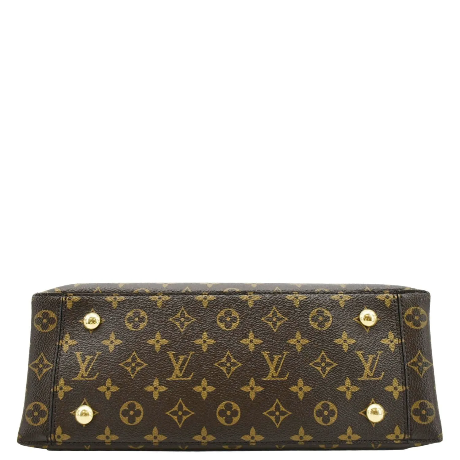 LOUIS VUITTON Flower Zipped Monogram Canvas Tote Bag Brown - RTS