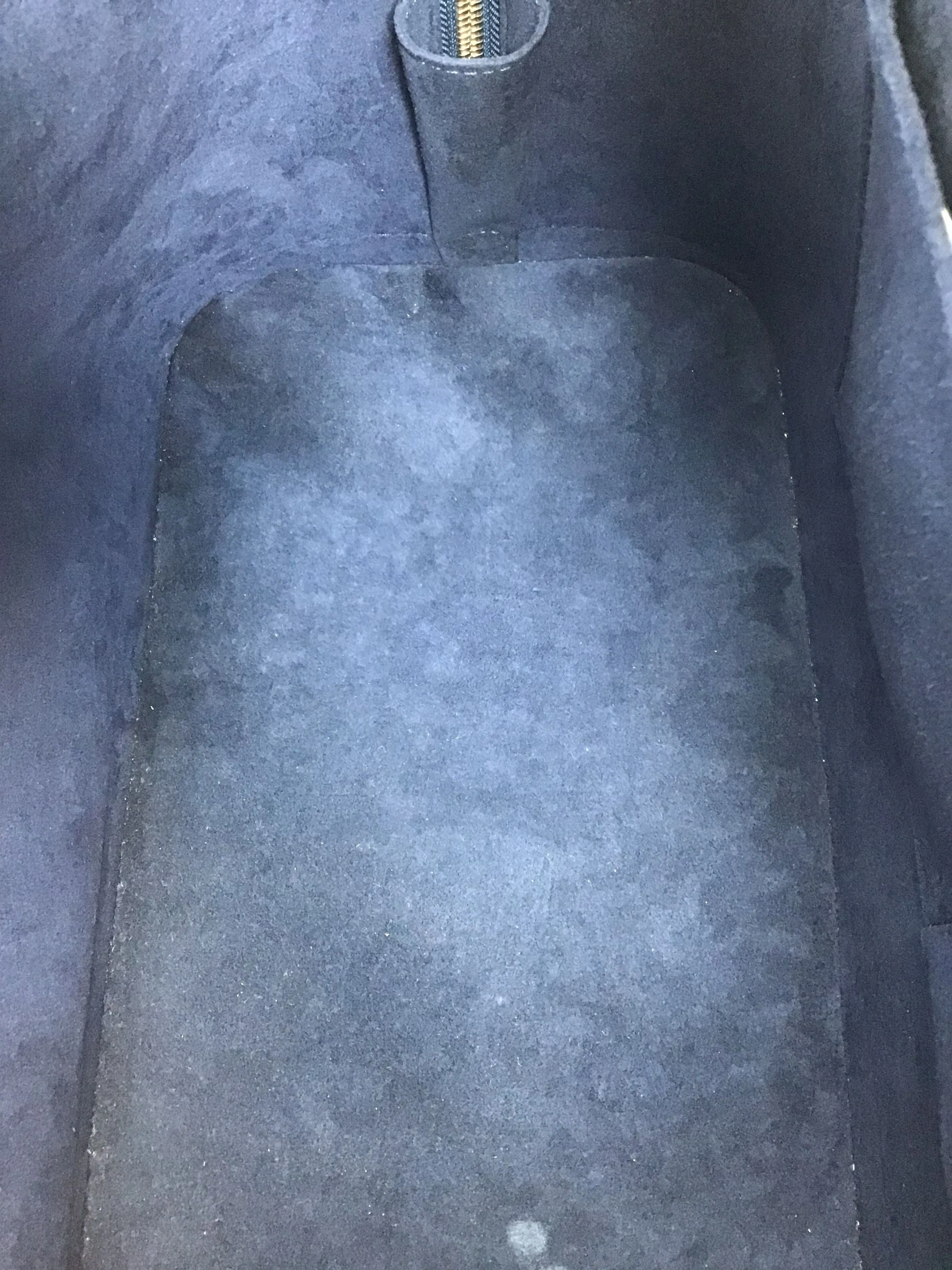 Louis Vuitton Indigo '13 'Alma' GM Epi Zip Tote