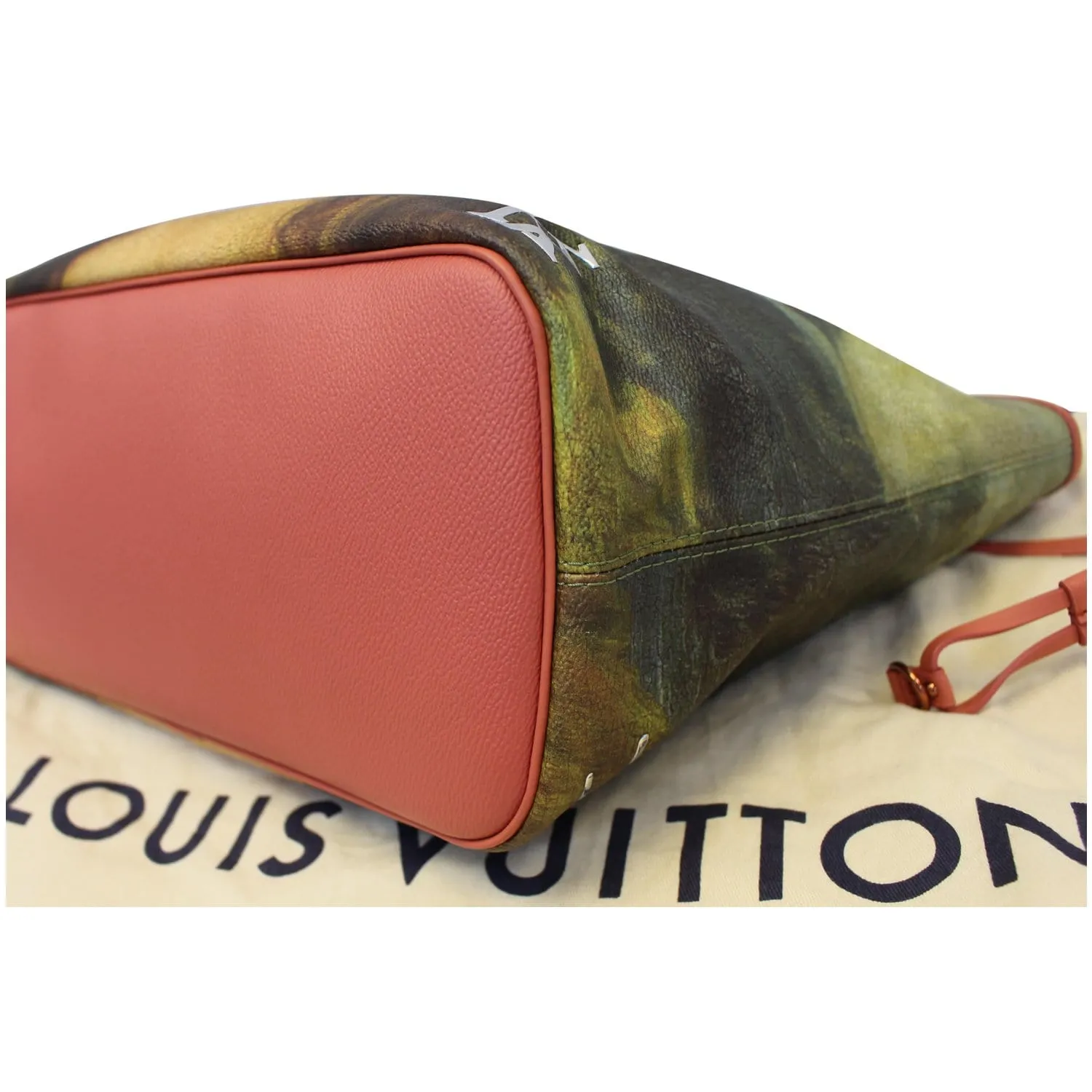 LOUIS VUITTON Jeff Koons Da Vinci Neverfull MM Shoulder Bag